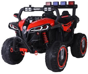 Masinuta Electrica cu acumulator pentru copii NOVOKIDS™ Super Beasty Buggy UTV , 2 locuri, Cu faruri luminoase, Telecomanda, 3-9 ani , max 30 kg ,