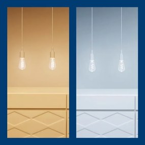 Bec LED RGBW dimabil ST64 E27/6,3W/230V 2200-6500K Wi-Fi WiZ