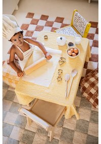 Covor albastru deschis/crem lavabil/țesut manual din bumbac 120x160 cm Kitchen Tiles Blue Sage – Lorena Canals