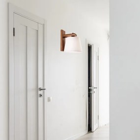 Aplica de perete 1xE27/60W/230V stejar