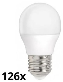 SET 126x bec LED P45 E27/11W/230V 2700K
