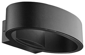 Aplică LED de exterior REBUS LED/5W/230V IP44 negru