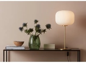 Lampă de masă Markslöjd 107819 SOBER 1xE27/60W/230V albă/alamă