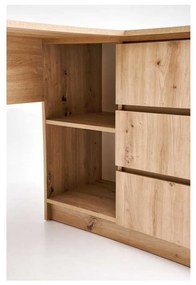 Birou Pendle, stejar artisan