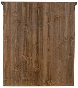 Vitrină albastră din lemn de brad suspendată 81x91 cm Hazem – Bloomingville