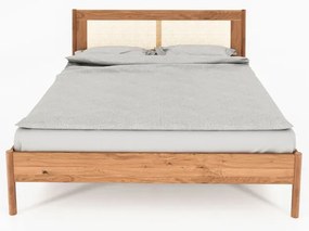 Pat din lemn de stejar 90x200 cm Pola – The Beds