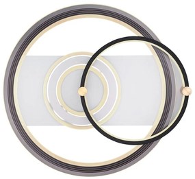 Plafoniera LED cu telecomanda design modern Ani alb