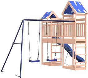 vidaXL Set de joacă pentru exterior, lemn masiv de douglas
