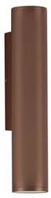 Aplica exterior cu iluminat sus si jos LED 2700K IP65 TORRIN corten