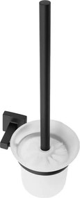 Perie WC Rea 322200 design rotund finisaj negru mat