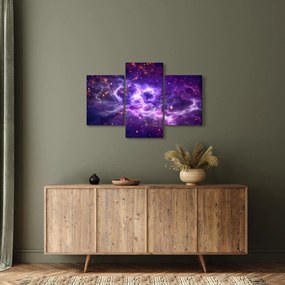 Tablou - Universul violet (90x60 cm)