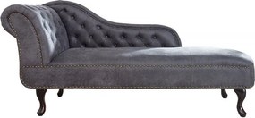 Pat de zi/ Canapea relax clasica stil englezesc Chesterfield gri antic