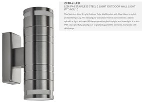 Aplica perete exterior IP44 Up and Down 2018-2-LED SRT