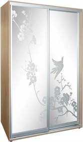 DRESSING 2 USI OGLINDA SABLATA 120X60X200 SONOMA