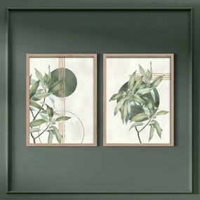 Tablouri 2 buc. 30x40 cm Green – Styler