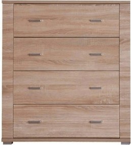 Comoda GRAND tip 11, stejar sonoma, PAL, 93x34x94 cm