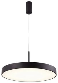 Lustra LED cu telecomanda design circular MARCELLO 60 CCT BK