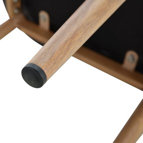 HomCom set 2 scaune captusite, scaune moi pentru sufragerie, scaune pentru living 50x58x85 cm, gri | AOSOM RO