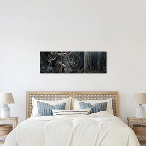 Tablou - Zâna pădurii (cu ceas) (90x30 cm)
