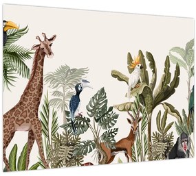 Tablou - Locuitorii africii (70x50 cm)