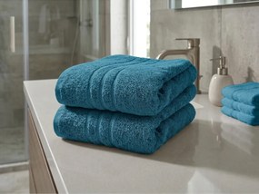 Prosop de maini Classic 50 x 100 cm cian, 100% bumbac