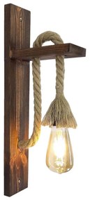 Aplica de perete AHSAP 1xE27/40W/230V pin, nuc