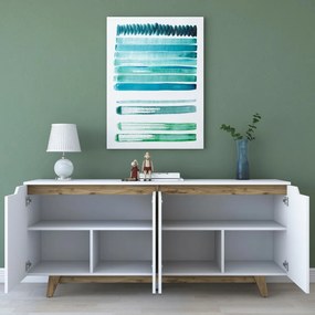 Dulap Good White and Walnut