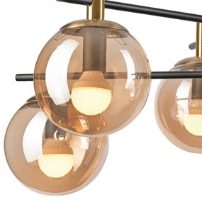 Lustră pe tijă LILOU 6xE14/5W/230V