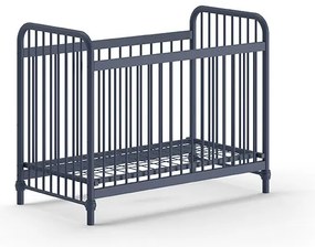 Pătuț Bebeluși BRONXX, Albastru Denim, 60 x 120 cm (Metal) – BRONXX – Vipack