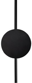 Aplica de perete LED design ambiental SHADOW 2S negru