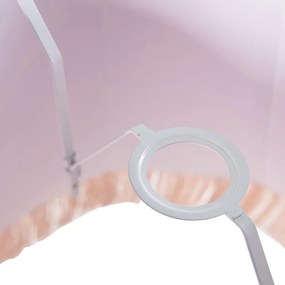 Abajur din mătase roz 45 cm - Granny