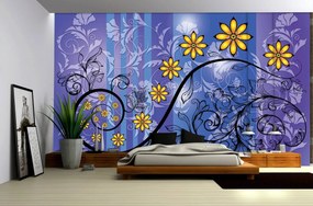 Fototapet - Flori (152,5x104 cm)