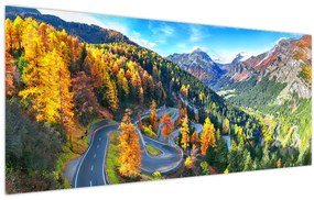 Tablou - Trecătoarea Malay Pass (120x50 cm)