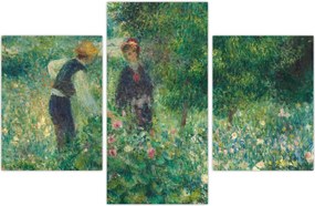 Tablou - Auguste Renoir, Picking Flowers, reproducere (90x60 cm)