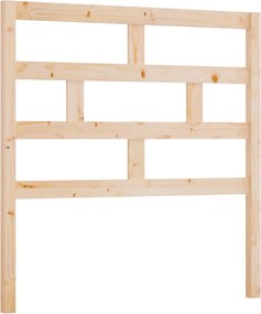 vidaXL Tăblie de pat, 96x4x100 cm, lemn masiv de pin