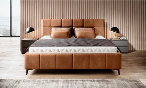 Pat NAOMI SR 160x200, personalizabil materiale gama Premium, somiera m