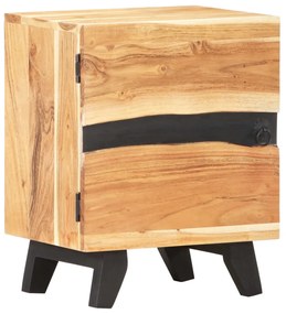 320227 vidaXL Noptieră, 40 x 30 x 51 cm, lemn masiv de acacia