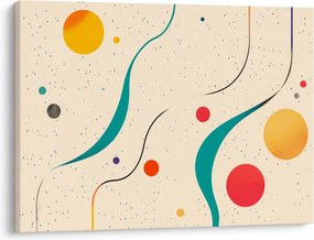 Tablou - Ilustrație colorată minimalistă (70x50 cm)