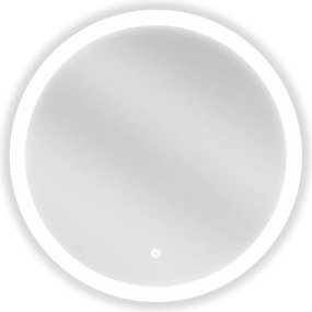 Mexen Oro oglindă de baie iluminată, rotundă 60 cm, LED 6000K, anti-ceață - 9824-060-060-611-00