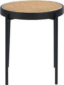 Masuta auxiliara rotunda design modern Rattan