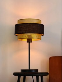 Osram - Lampă de masă DECOR HORNET 1xE27/10W/230V negru/auriu