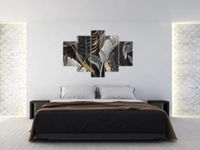 Tablou - Jungla de aur (150x105 cm)
