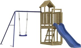 vidaXL Set de joacă pentru exterior, lemn de pin impregnat