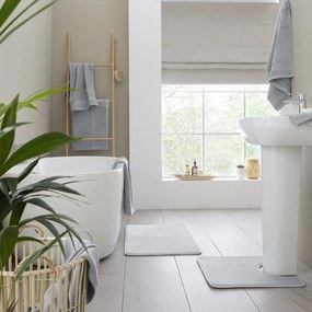 Prosoape de baie gri-deschis 6 buc. din bumbac din frotir Anti-Bacterial – Catherine Lansfield