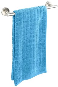 Suport pentru prosoape argintiu mat de montat pe perete din oțel inoxidabil Bosio – Wenko