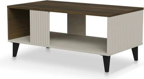 Masuta cafea RANDOM 2 LAW-1, nuc/casmir, PAL, 92x50x40 cm