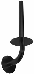 Suport hartie igienica negru 322220A