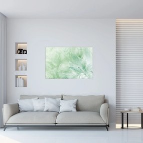 Tablou - Floare verde (90x60 cm)