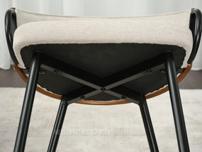 Scaun Elviria K (nuc + negru). Promo -9%. 1111040