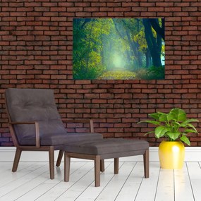 Tablou cu drum dea lungul cu copaci (90x60 cm)